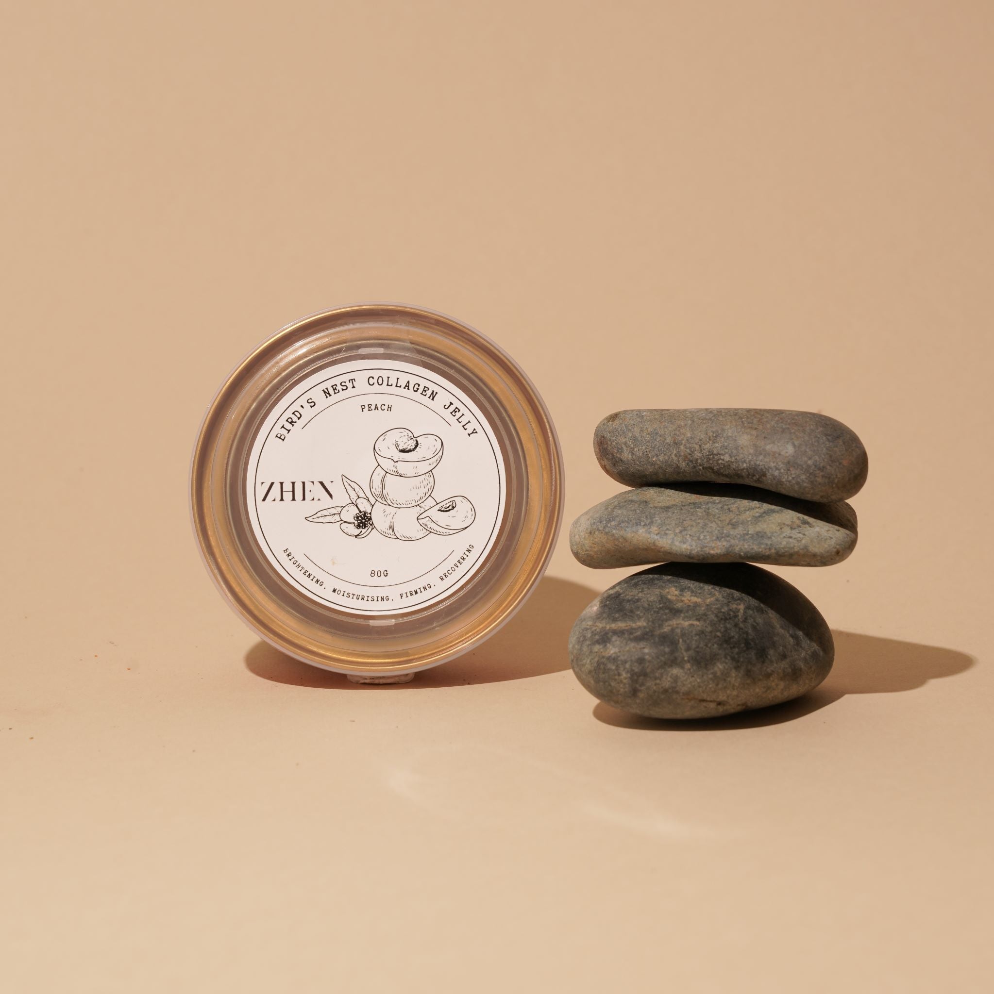 Peach Bird's Nest Collagen Jelly ZHEN