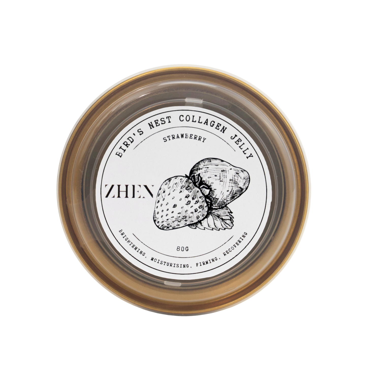 Strawberry Bird's Nest Collagen Jelly ZHEN